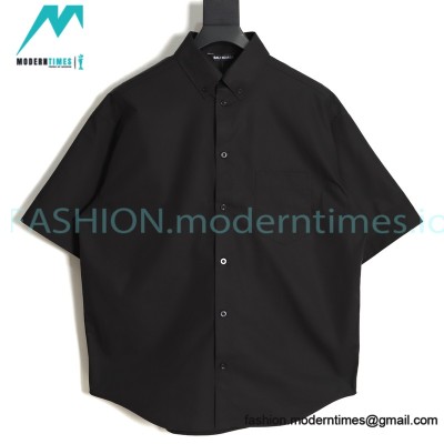 Balenciaga - 23SS Print Tape Short Sleeve Shirt